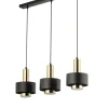 Sklep Kaja Czarno-złota lampa nad stół w salonie SIG 40720 RIF LUX | Kaja Online