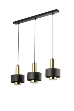 Sklep Kaja Czarno-złota lampa nad stół w salonie SIG 40720 RIF LUX | Kaja Online