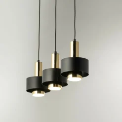 Sklep Kaja Czarno-złota lampa nad stół w salonie SIG 40720 RIF LUX | Kaja Online