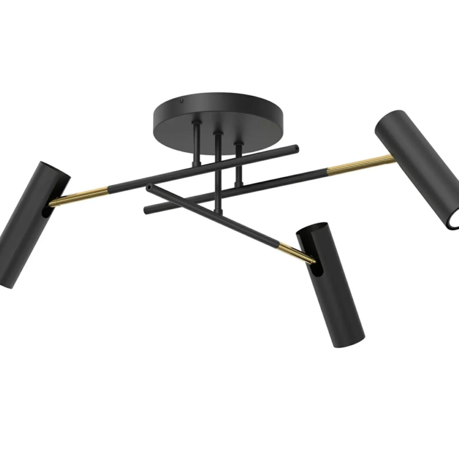 Sklep Kaja Czarno-złota lampa sufitowa z tubami LX 4322 AXION | Kaja Oświetlenie Cheap