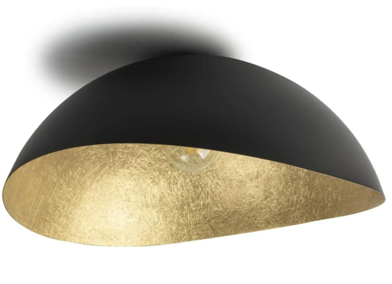 Sklep Kaja Czarno-złota lampa sufitowa, styl nowoczesny SIG 40600 z serii SOLARIS Flash Sale