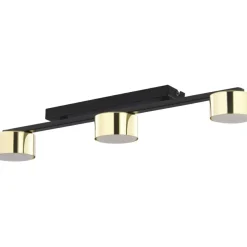 Sklep Kaja Czarno-złota lampa sufitowa TK 6091 DALLAS | Kaja Oświetlenie Flash Sale