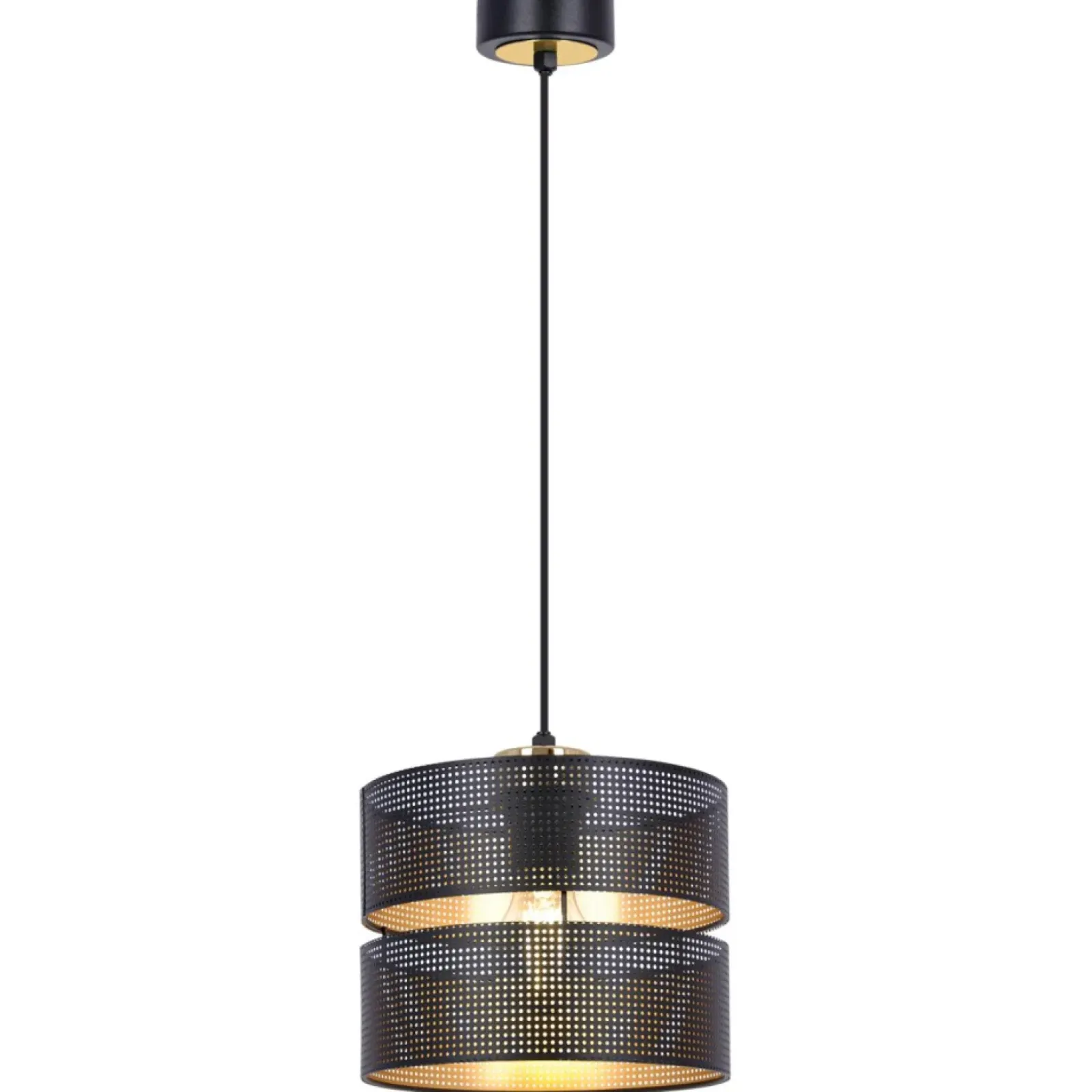 Sklep Kaja Czarno-złota lampa wisząca do nowoczesnego salonu K-5500 z serii MALAVI Best