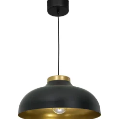 Sklep Kaja Czarno-złota lampa wisząca, do każdego salonu LX 1733 z serii BASCA Cheap