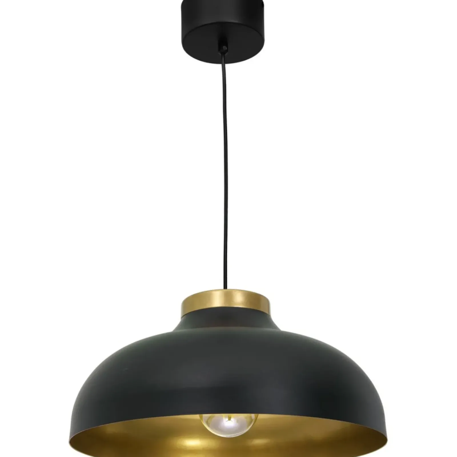 Sklep Kaja Czarno-złota lampa wisząca, do każdego salonu LX 1733 z serii BASCA Cheap