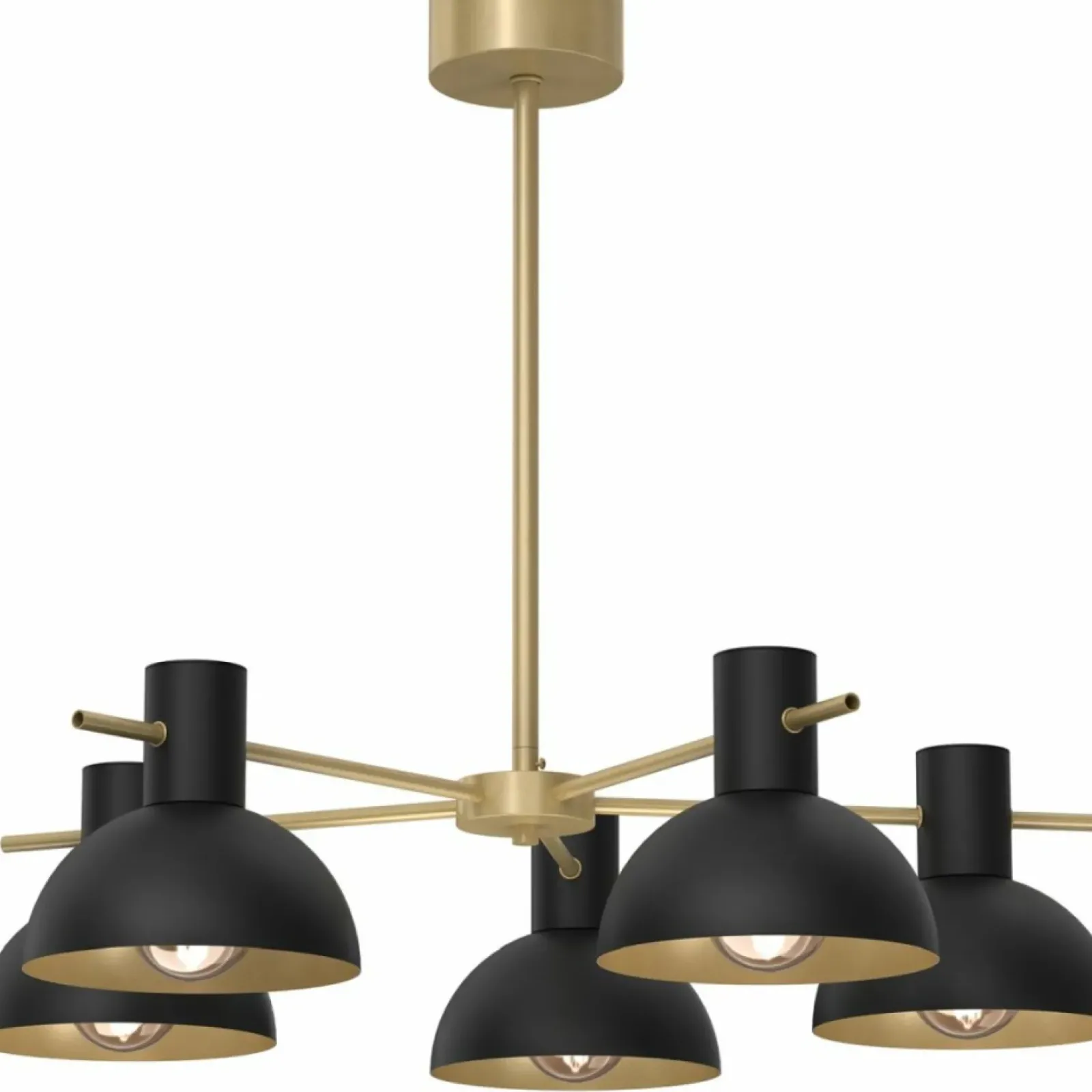 Sklep Kaja Czarno-złota lampa wisząca do salonu LX 4290 ESTATE MINI | Kaja New