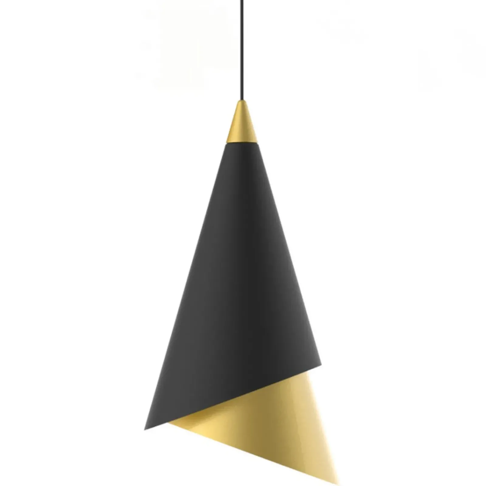 Sklep Kaja Czarno-złota lampa wisząca LED PND-433128-1A RAALTO | Kaja Oświetlenie Hot