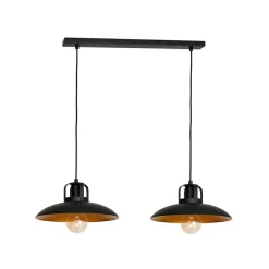Sklep Kaja Czarno-złota lampa wisząca nad stół MLP3683 FELIX | Kaja Oświetlenie Flash Sale