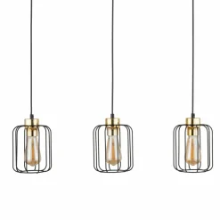 Sklep Kaja Czarno-złota lampa wisząca nad stół w jadalni TK 4716 GALAXY NEW Fashion