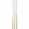 Sklep Kaja Czarno-złota lampa wisząca z rurkami SIG 40738 SOPEL LUX | Kaja Store