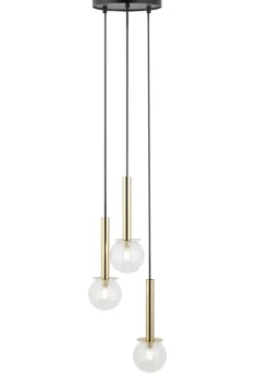 Sklep Kaja Czarno-złota lampa wisząca z kloszami SIG 40758 DAISY | Kaja Hot