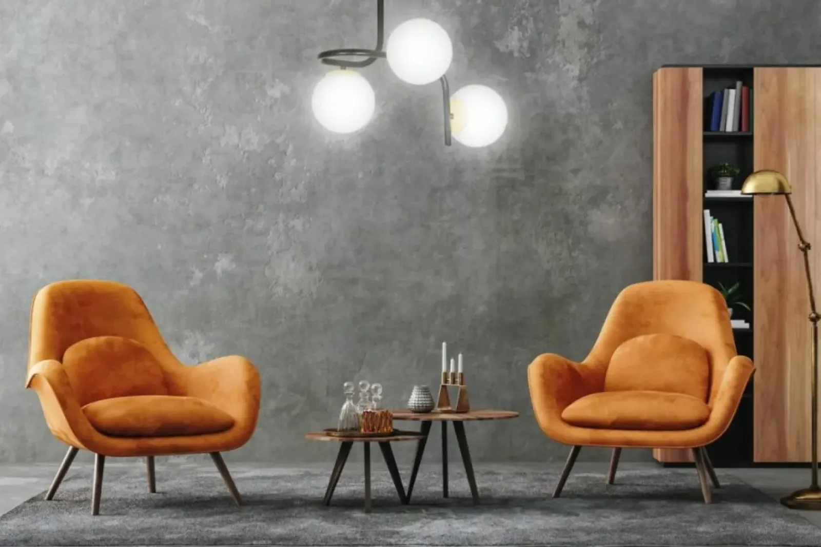 Sklep Kaja Czarno-złota, metalowa lampa sufitowa 1032/3 RAGNAR | Kaja Oświetlenie Outlet