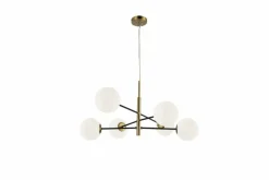 Sklep Kaja Czarno-złota molekularna lampa wisząca AZ4421 OVIEDO | Kaja Outlet