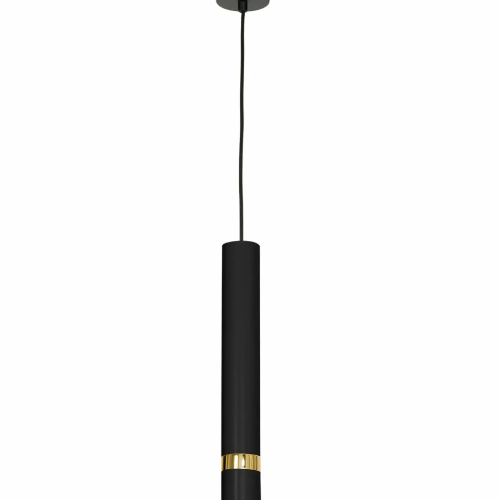 Sklep Kaja Czarno-złota, pojedyncza lampa wisząca LX 1554 z serii RENO | Kaja Discount