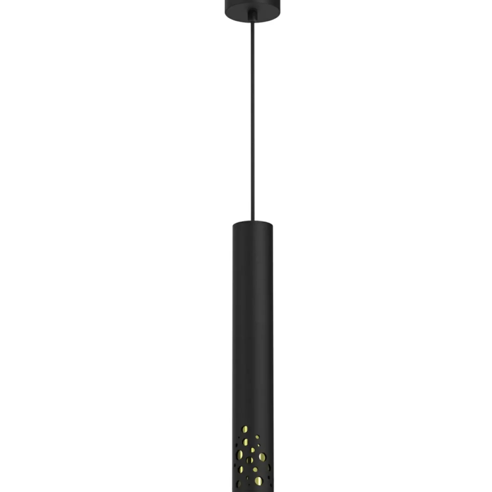 Sklep Kaja Czarno-złota tuba na prostym zwisie LX 4170 ALTRO BUBLE | Kaja Clearance