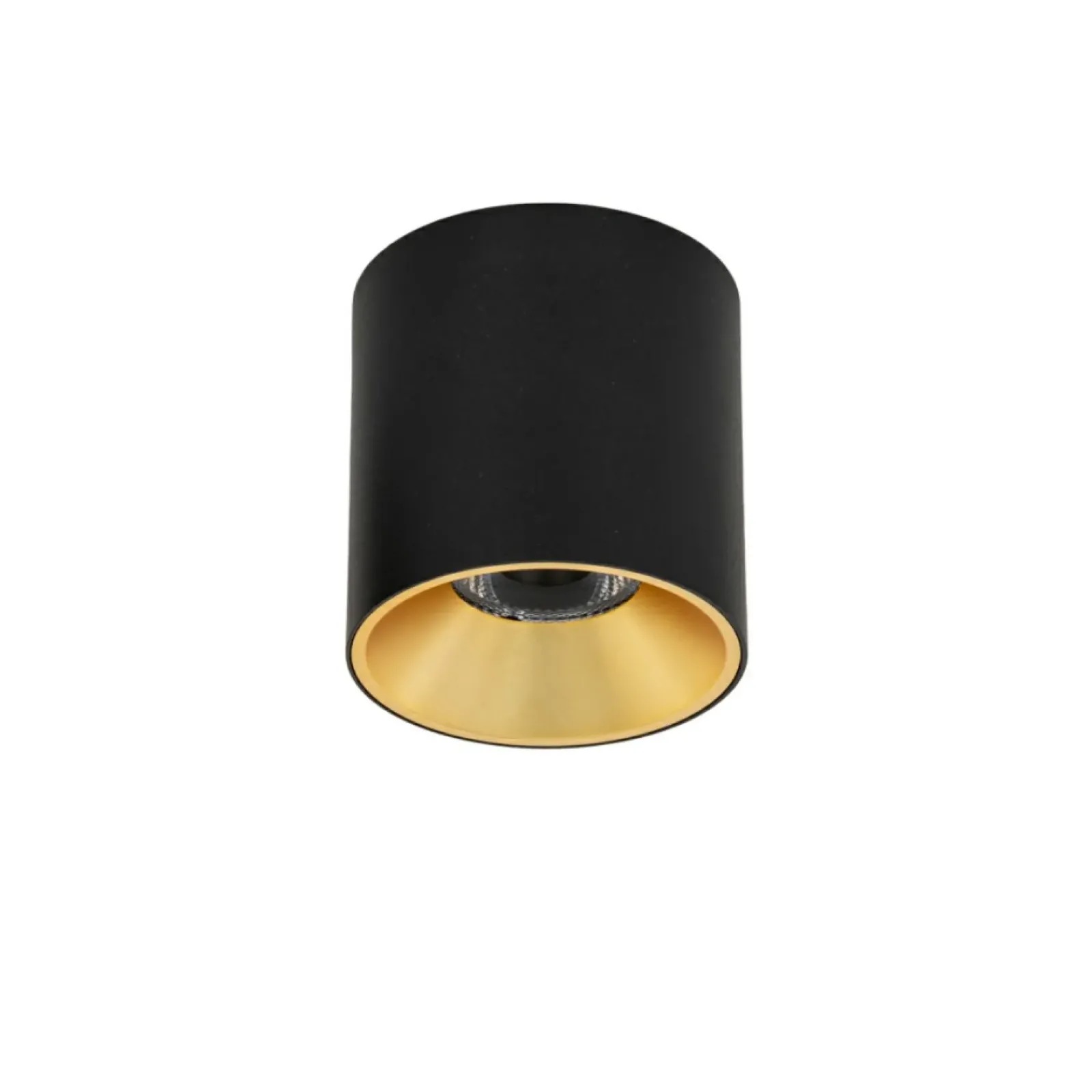 Sklep Kaja Czarno-złoty spot ⌀9,5cm 3000K CLN-6677-95-BL-GD-3K z serii ALTISMA* Lampy Led