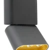 Sklep Kaja Czarno-złoty spot LED regulowany MX C0150 MARVEL | Kaja Oświetlenie* Lampy Led