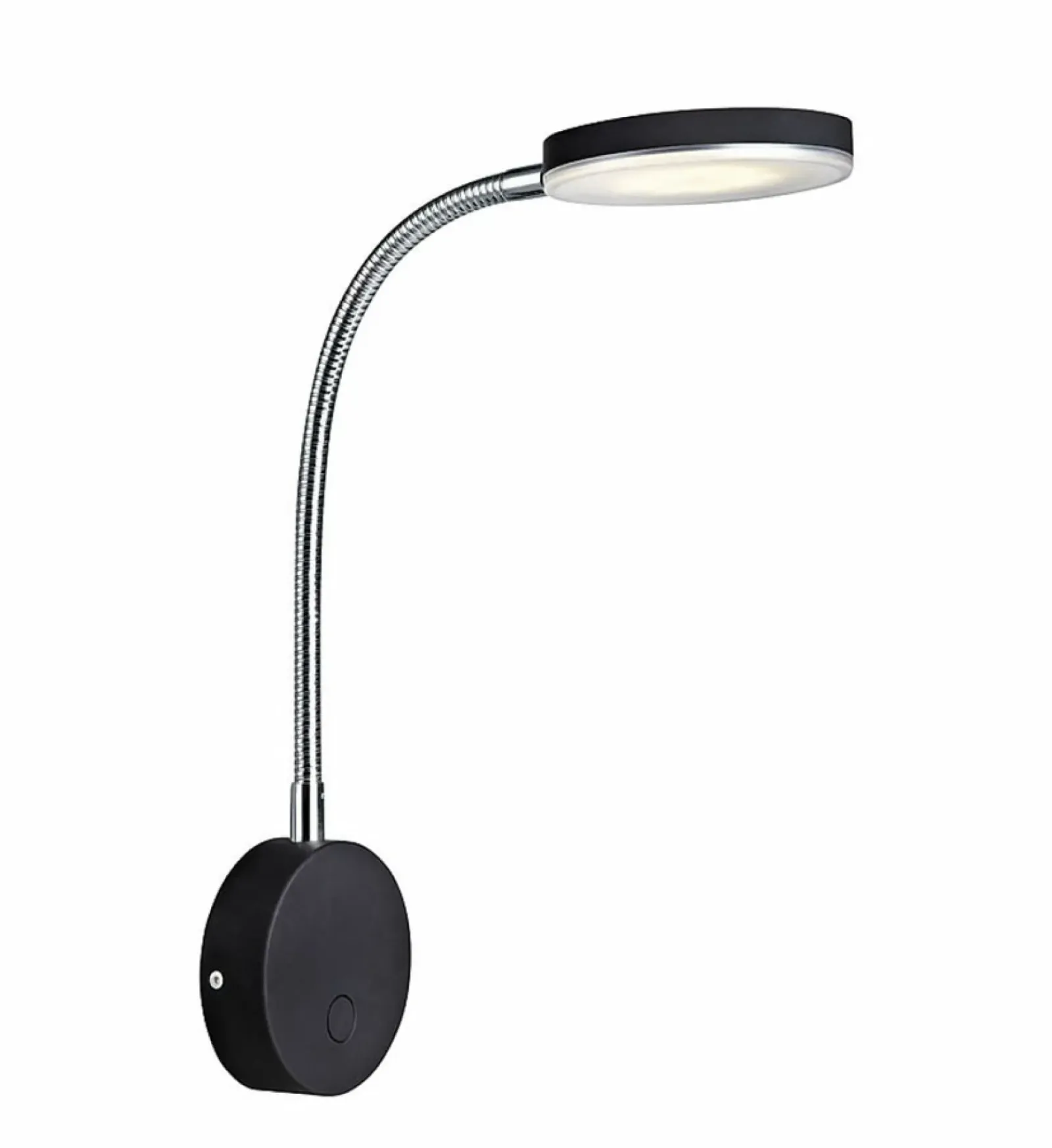 Sklep Kaja Czarny kinkiet z ledowym źródłęm światła 106468 | Kaja Oświetlenie* Lampy Led