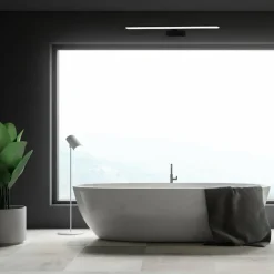 Sklep Kaja Czarny, ledowy kinkiet obrazowy, do łazienki ML5723 z serii SPLASH | Kaja Oświet* Lampy Led