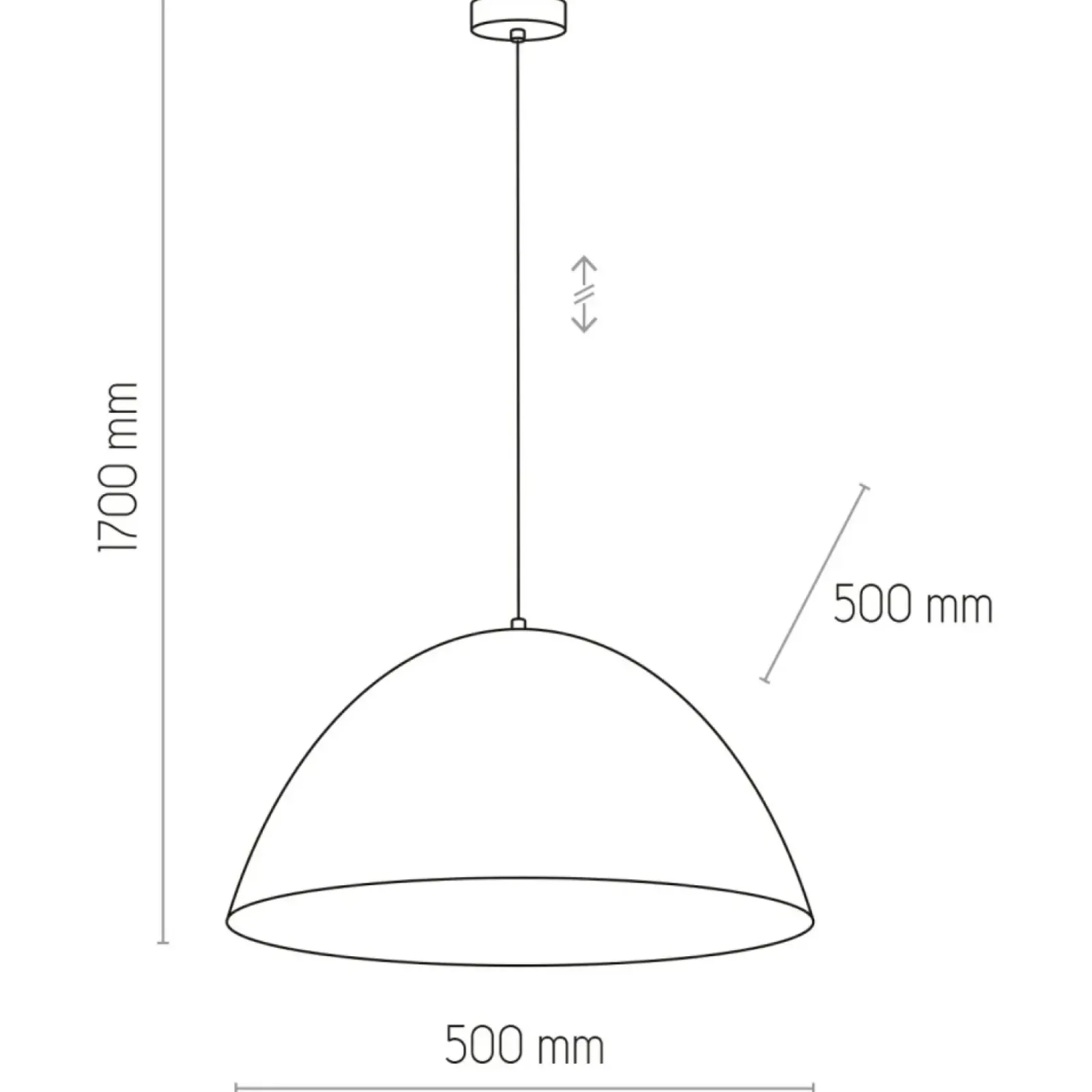 Sklep Kaja Czarny, minimalistyczny żyrandol TK 6006 FARO NEW | Kaja Oświetlenie Online