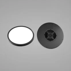 Sklep Kaja Czarny plafon ⌀40cm zmienna barwa PLF-72836-400R-32W-BL ALATA | Kaja* Plafony Nowoczesne|Lampy Led