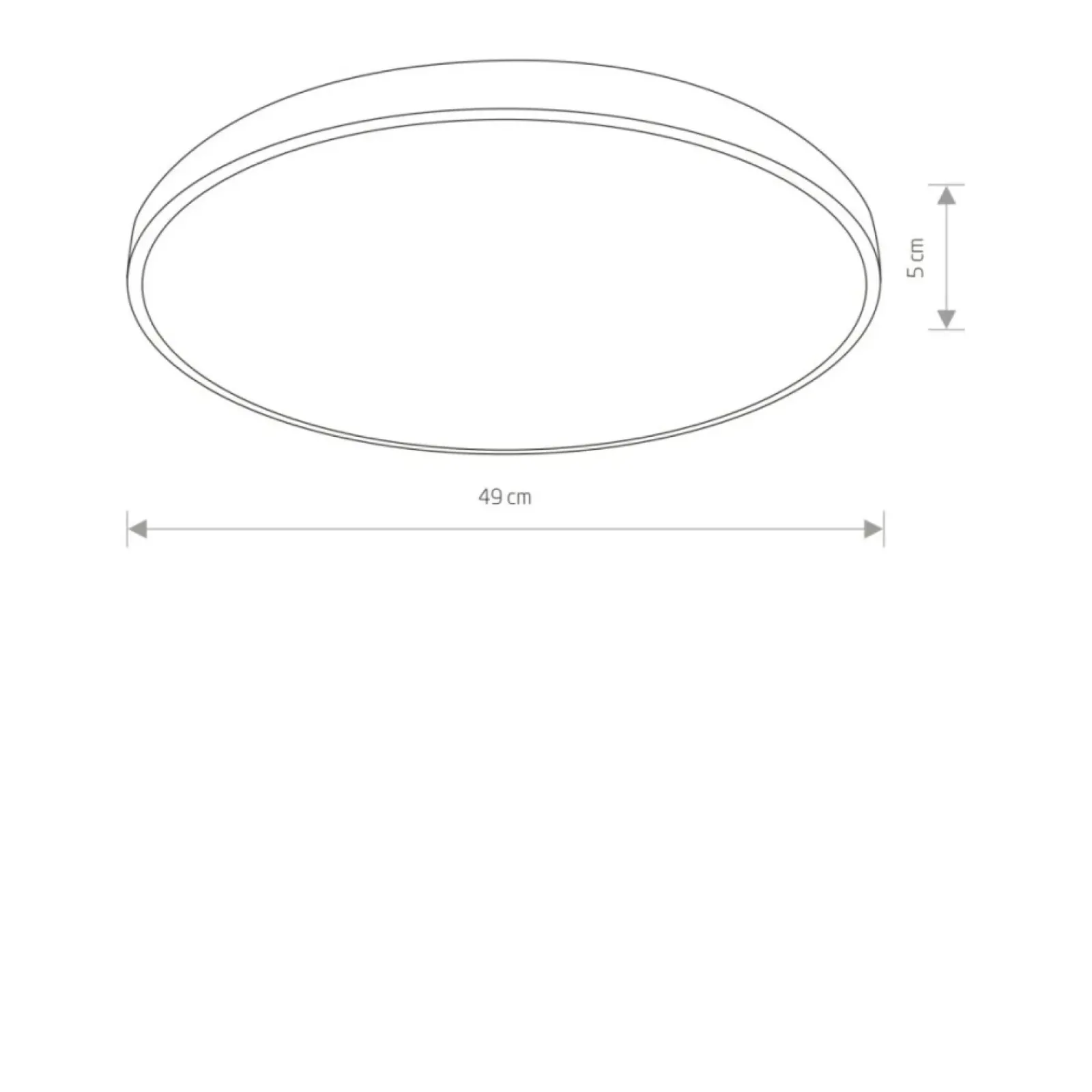 Sklep Kaja plafon, zintegrowany LED, moc 32W, 4000K 8184 | Kaja* Plafony Klasyczne