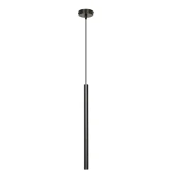 Sklep Kaja pojedyncza lampa wisząca zakończona tubą 552/1 | Kaja czarny Outlet