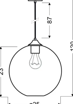 Sklep Kaja klosz na czarnym przewodzie 31-21410 EDISON | Kaja czerwony Flash Sale