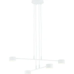 Sklep Kaja Czteropunktowa, biała lampa wisząca 1340/4 MODUS | Kaja Oświetlenie biały Hot