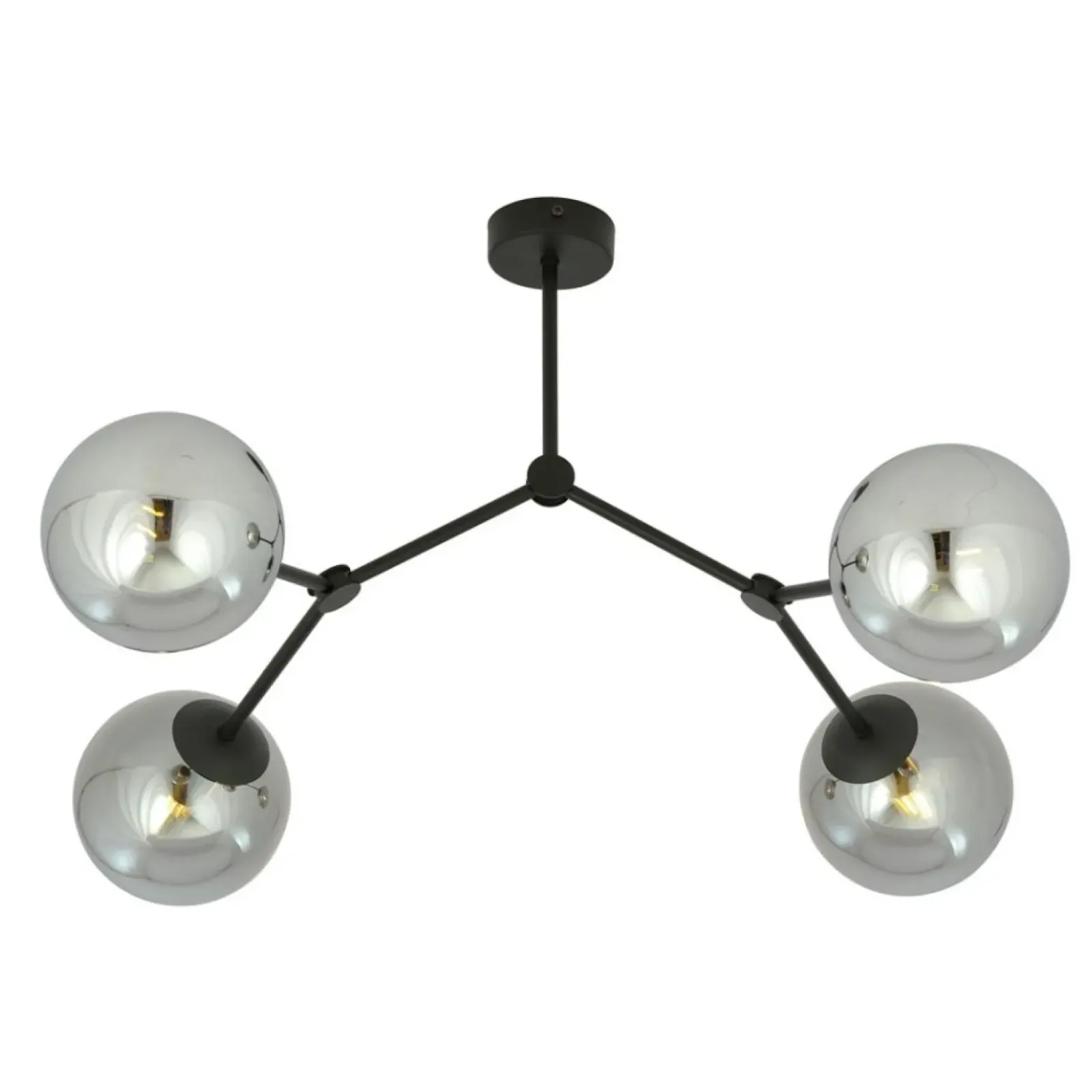 Sklep Kaja Czteropunktowa, loftowa lampa do sypialni 1134/4 SPACE | Kaja Best