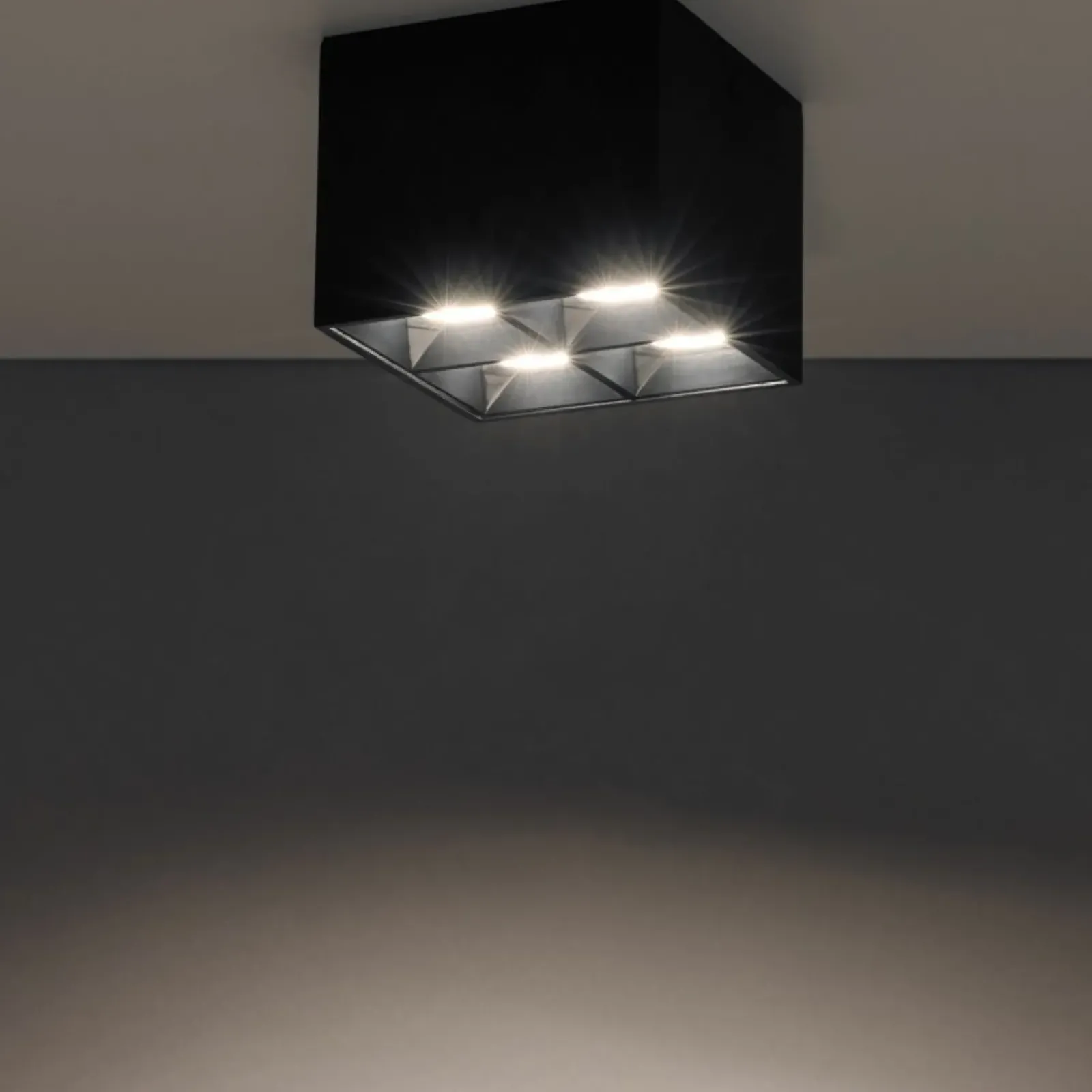 Sklep Kaja Czteropunktowy spot natynkowy 8,2cm 36° 4000K 10057 MIDI LED | Kaja* Lampy Led