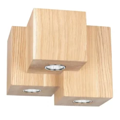 Sklep Kaja Dębowa, designerska lampa sufitowa plafon 2576374 WOODDREAM | Kaja dąbolejowany Sale