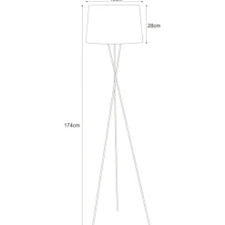 Sklep Kaja Dekoracyjna, czarno-złota lampa podłogowa K-4358 | Kaja Oświetlenie* Lampy Podłogowe Z Abażurem|Tradycyjne Lampy Podłogowe