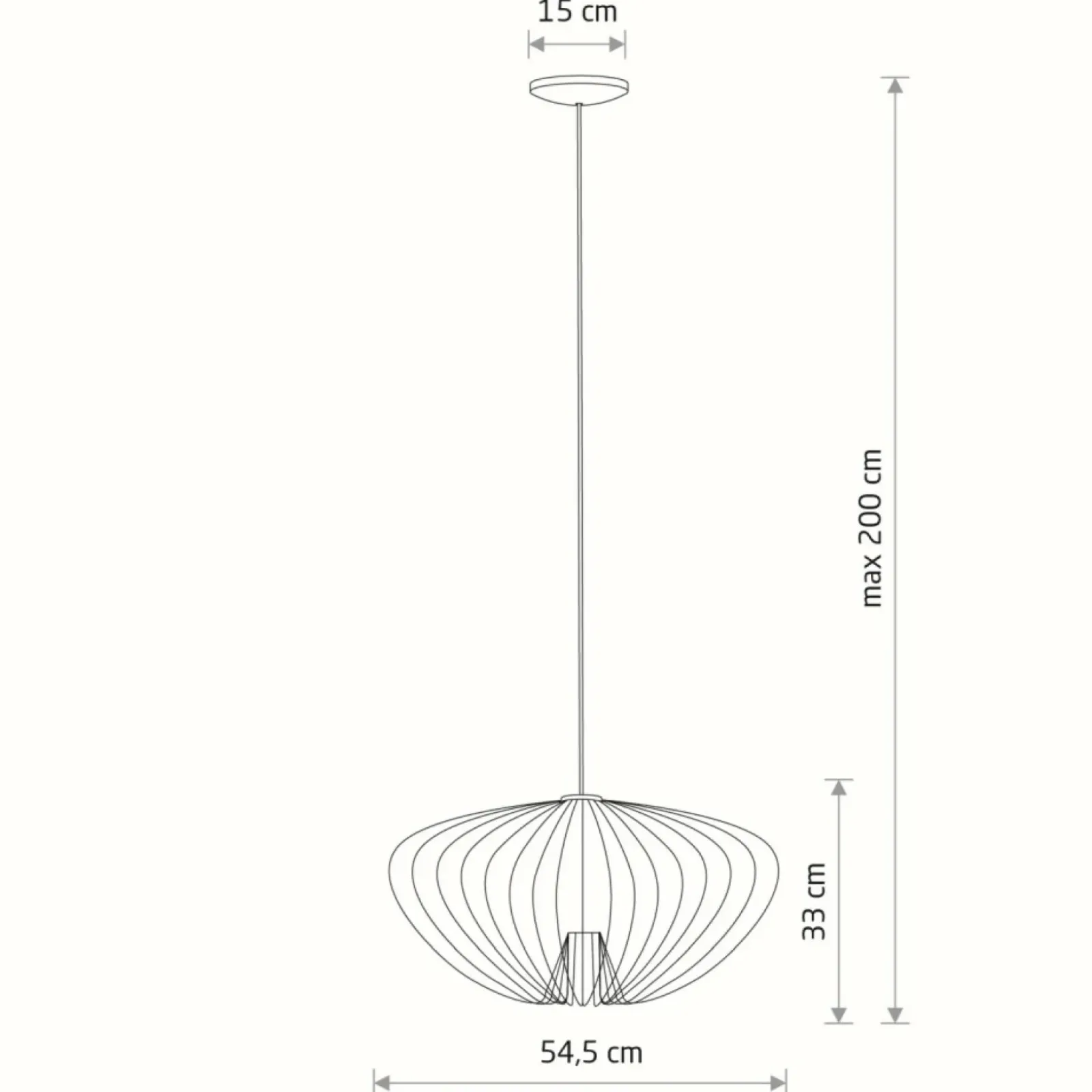Sklep Kaja Dekoracyjna, druciana lampa wisząca 11245 PUMPKIN | Kaja Oświetlenie Flash Sale