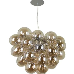 Sklep Kaja Dekoracyjna lampa do salonu PND-7273-S-8-CGN BENTO | Kaja Oświetlenie Online