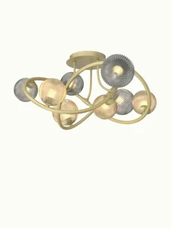 Sklep Kaja Dekoracyjna lampa do salonu glamour WF 9015-804 METZ | Kaja Outlet