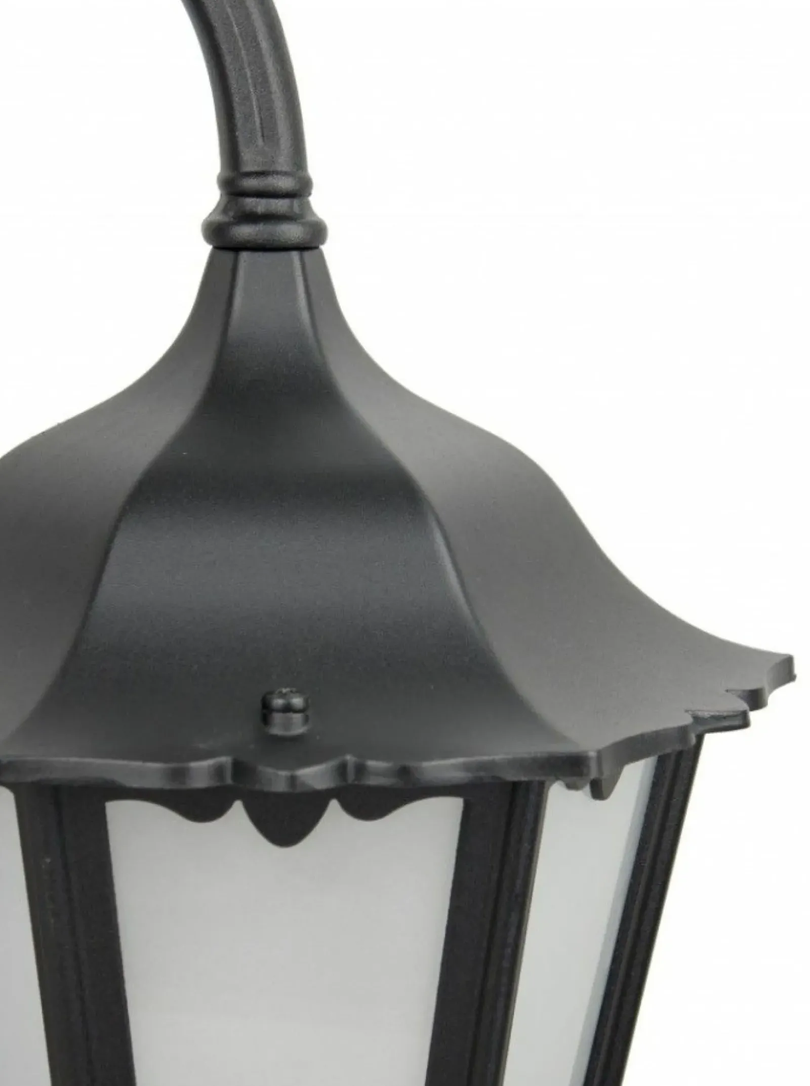 Sklep Kaja Dekoracyjna lampa elewacyjna, czarna K 3012/1/BD z serii RETRO MAXI | Kaja Oświe* Kinkiety Ogrodowe
