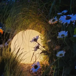 Sklep Kaja Dekoracyjna lampa ogrodowa kula ⌀30cm EKO0457 GLOBO | Kaja Oświetlenie* Lampy Ogrodowe Stojące