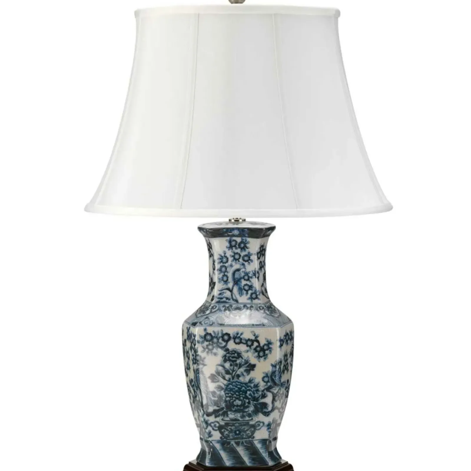 Sklep Kaja Dekoracyjna lampa stołowa, nocna BLUE-HEX-TL z serii BLUE HEX* Lampki Stołowe Z Abażurem|Tradycyjne Lampki Stołowe