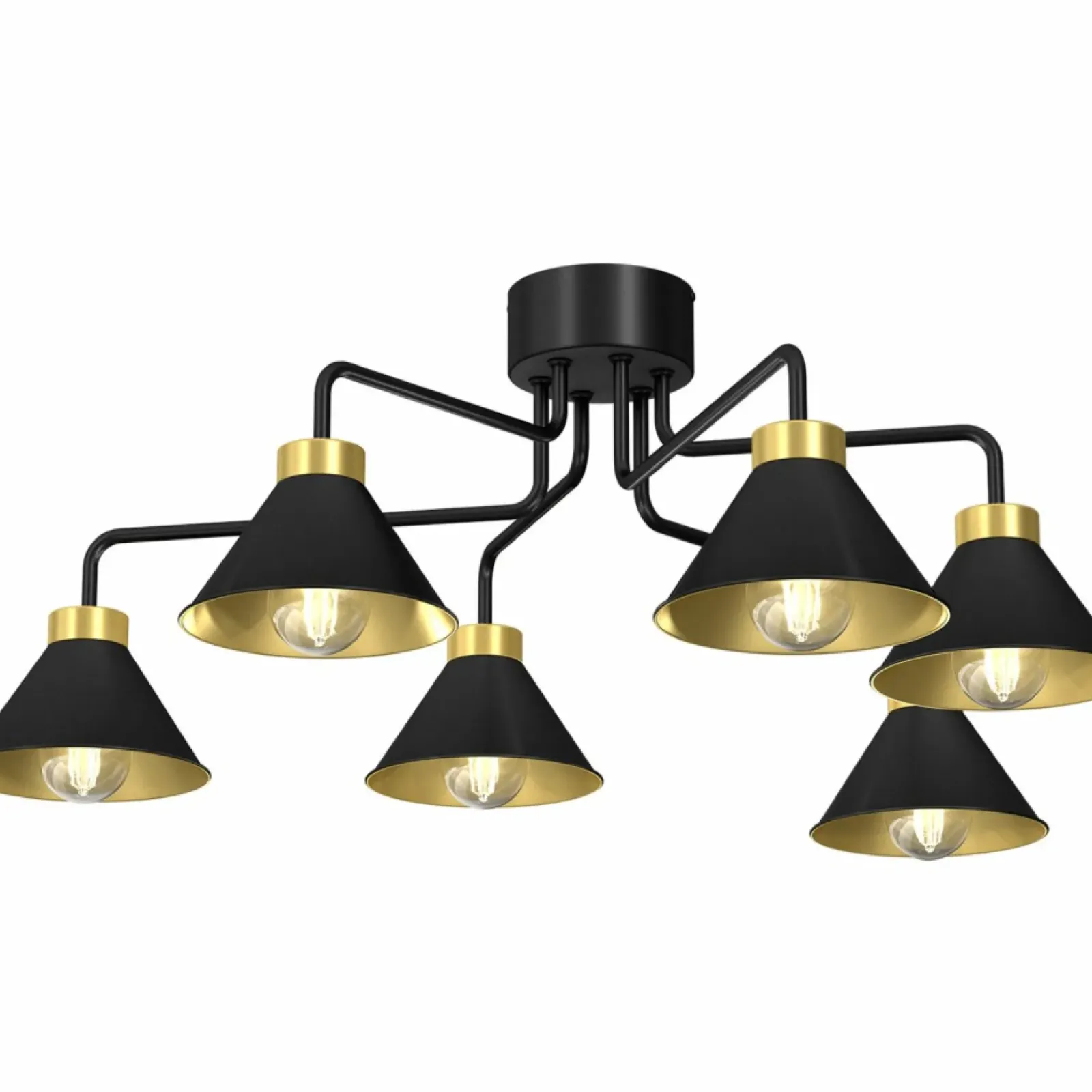 Sklep Kaja Dekoracyjna lampa sufitowa w stylu glamour LX 0631 z serii DEMET Shop