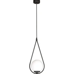Sklep Kaja Dekoracyjna lampa w kształcie łezki K-4770 NEVE BLACK | Kaja czarny Hot