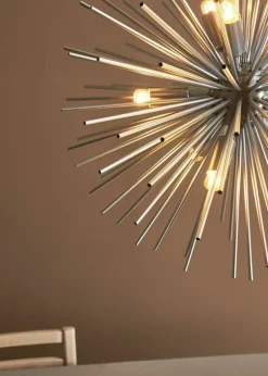 Sklep Kaja Dekoracyjna lampa wisząca w kolorze srebrnym 108049 | Kaja Oświetlenie Cheap