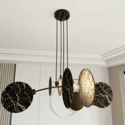 Sklep Kaja Dekoracyjna lampa wisząca do salonu 1327/4 MOTIF | Kaja Oświetlenie Best Sale