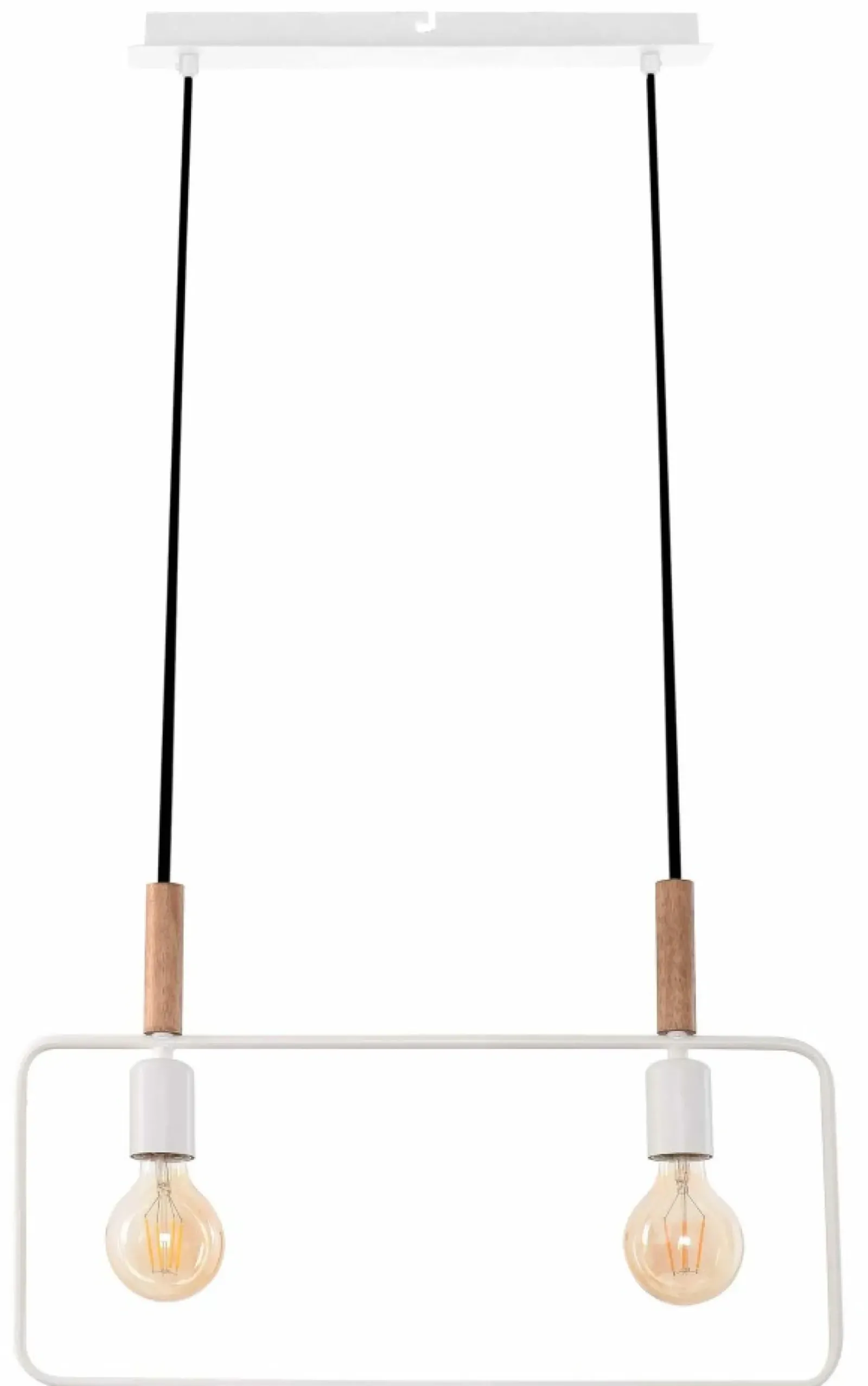 Sklep Kaja Dekoracyjna lampa wisząca do jadalni 32-73549 z serii FRAME | Kaja biały New