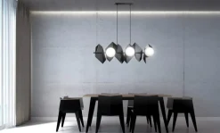 Sklep Kaja Dekoracyjna lampa wisząca na sześć żarówek 636/6 | Kaja Oświetlenie Flash Sale