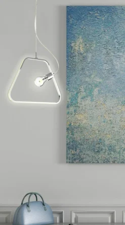 Sklep Kaja Dekoracyjna lampa wisząca LED + E27 A0023-320 IKARIA | Kaja chrom New