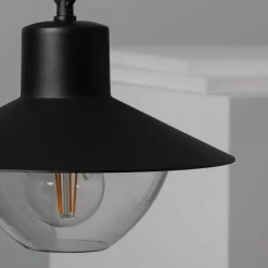 Sklep Kaja Dekoracyjna lampa wisząca w stylu loft ABR-RRF-E27 RETRO | Kaja czarny Online