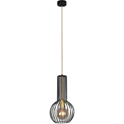 Sklep Kaja Dekoracyjna lampa wisząca do kuchni K-4520 ARVI BLACK | Kaja Online