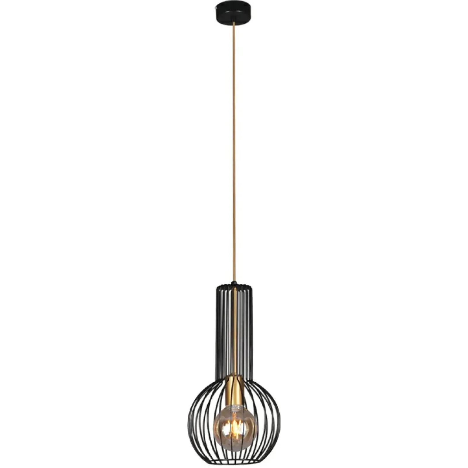 Sklep Kaja Dekoracyjna lampa wisząca do kuchni K-4520 ARVI BLACK | Kaja Online