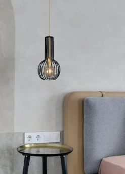 Sklep Kaja Dekoracyjna lampa wisząca do kuchni K-4520 ARVI BLACK | Kaja Online